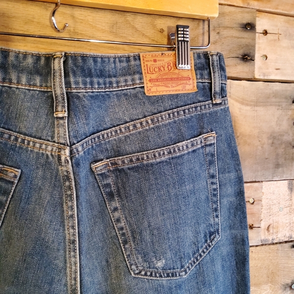 Lucky Brand Raw Hem Jeans - Picture 5 of 6